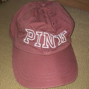 PINK baseball cap